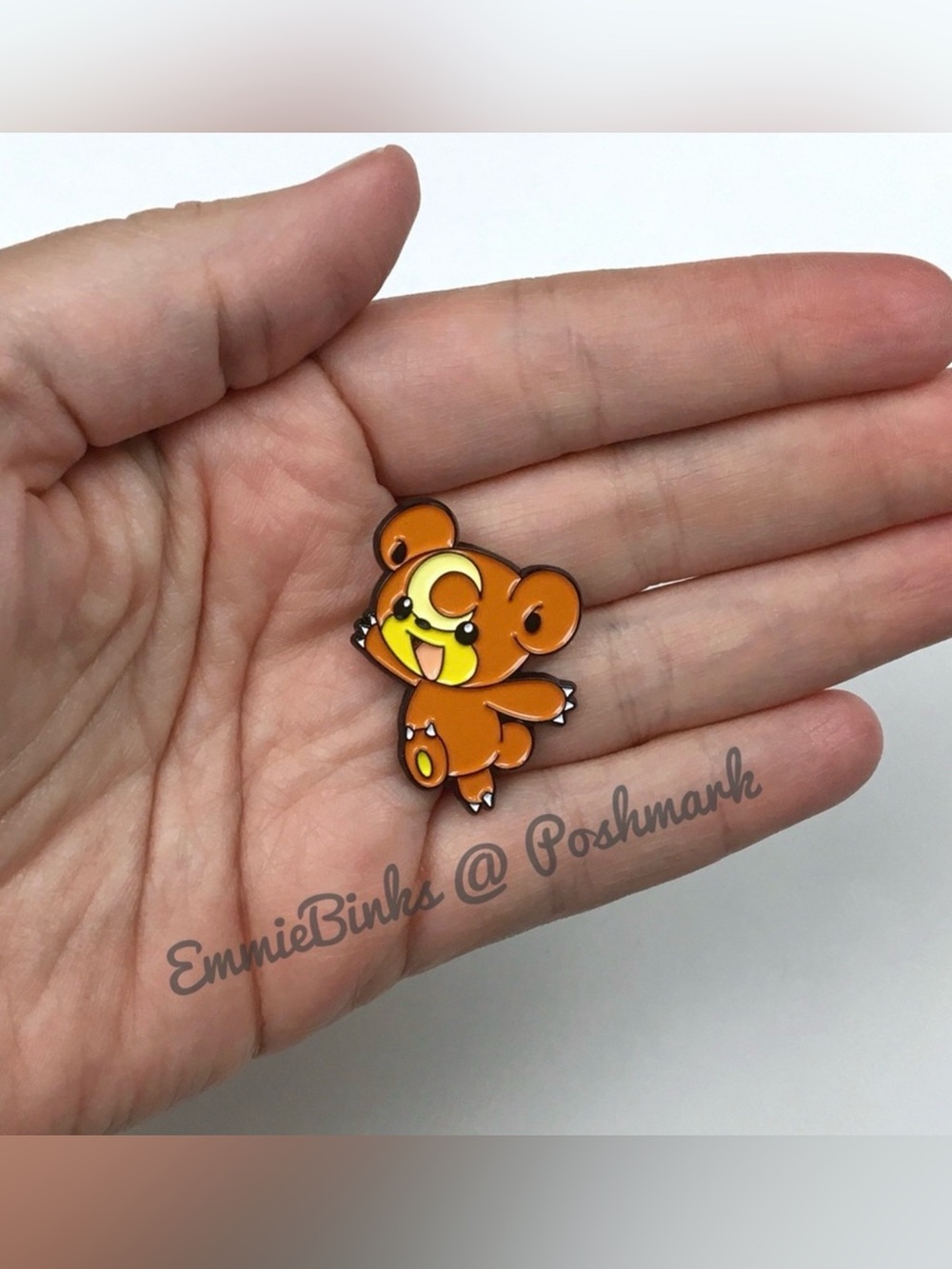 ✨3/$38  New Pokémon Teddiursa Enamel Pin Brooch Collectible Jewelry Gift